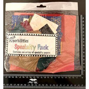 VIPaperbilities Specialty Pack Of Assorted Specialty Papers For Crafting Project